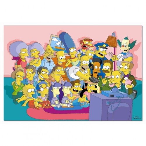 Puzzle Simpsonovci, 1000 dielikov
