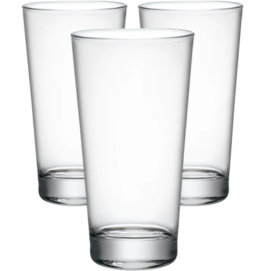 Bormioli Rocco 3-teiliges Gläser-Set Sestriere,370 ml