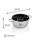 Tescoma Casserole GrandCHEF+ diametru 20 cm, 2,5 l