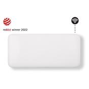 Mill Oceľový konvektor na stenu s Wifi 900 W, biela