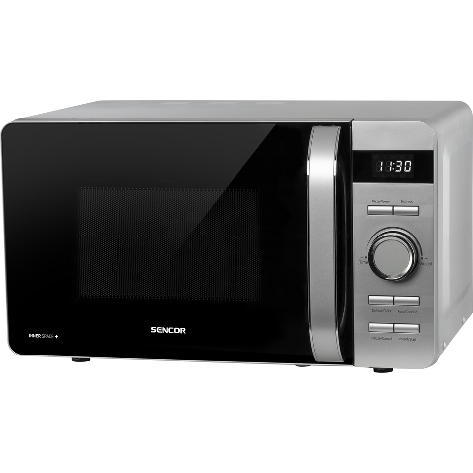 Sencor SMW 5217SL mikrohullámú sütő 17 l, ezüstszínű