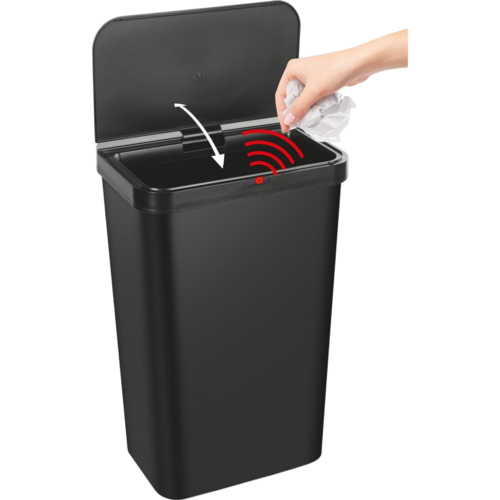 Lamart LT8110 Bezdotykový koš Sensor 50 l, černá