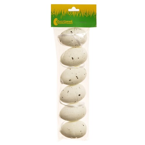 Felakasztható pöttyös húsvéti tojás készlet, 6 cm, 6 db-os