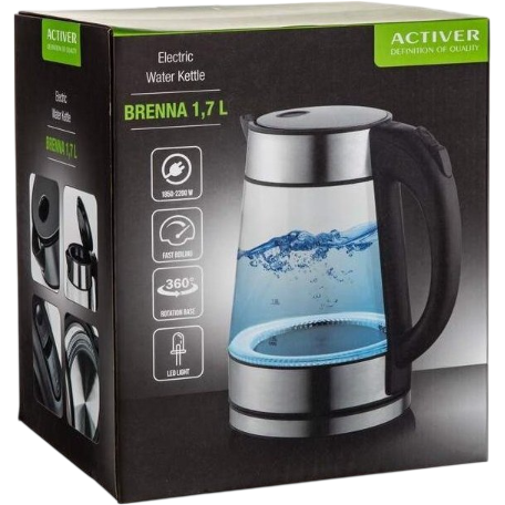 Activer Steklena hitra kuhalnica Brenna 1,7 l
