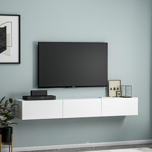 Masă TV Terra White
