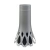 Plastia Friedhofsvase 1,3 l Silber