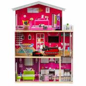 Ecotoys Domek dla lalek Malibu, 114 x 87 x 32 cm