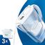 Brita Filtračná kanvica Marella, 2,4 l, biela+ 3 filtre Maxtra Pro Pure Peformance