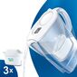 Brita Filtračná kanvica Marella, 2,4 l, biela+ 3 filtre Maxtra Pro Pure Peformance