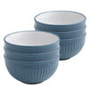 Florina Zestaw misek ceramicznych Doric 14 cm, 6 szt., niebiesky