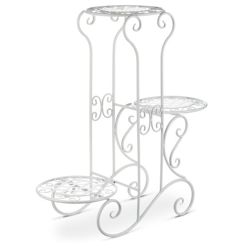 Suport pentru flori Svenbreen alb, 60,5 x 24 x 65cm