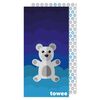 Towee Schnelltrocknendes Badetuch Teddy Bear blau, 70 x 140 cm