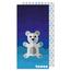 Towee Teddy Bear gyorsan száradó törölköző kék , 70 x 140 cm