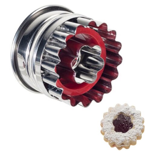 Decupatoare biscuiți linzer Westmark Floare , 5 cm