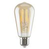 Rabalux Dekoratívna LED filament žiarovka, jantárová, E27, ST58, 5,4 W, 600lm