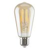 Rabalux Żarówka dekoracyjna LED filament, bursztynowy, E27, ST58, 5,4 W, 600 lm