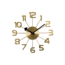 Ceas de perete Lavvu Design Numerals LCT1041  auriu, diam. 37 cm