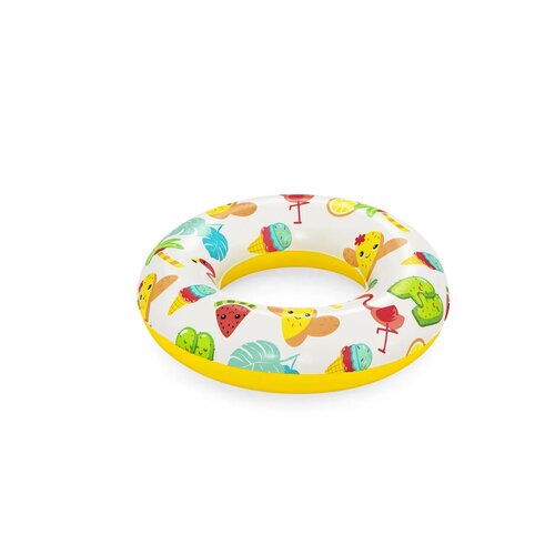 Bestway SET gonflabil - piscină 122 cm, cerc deînot 46 cm, minge 27 cm