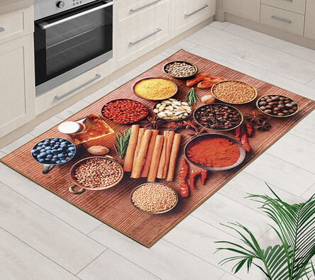 Preproga Italijanska miza 3D, 80 x 120 cm