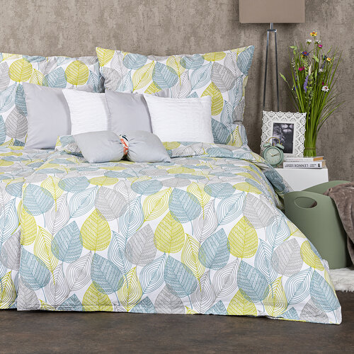 Lenjerie bumbac 4Home Nordic Leaves, 140 x 200 cm, 70 x 90 cm