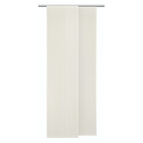 Draperie panou Albani voal Conny dungi crem, 245 x 60 cm