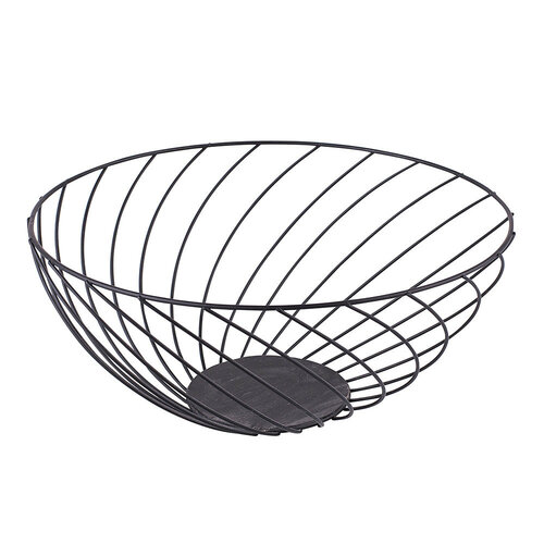 Altom Kôš na ovocie a zeleninu Spiral, čierna
