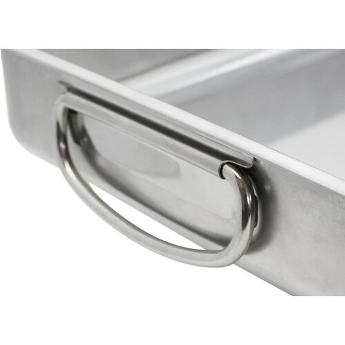Elo 53435 Basic Tavă de copt din oțel inoxidabil34 x 24 x 5,5 cm