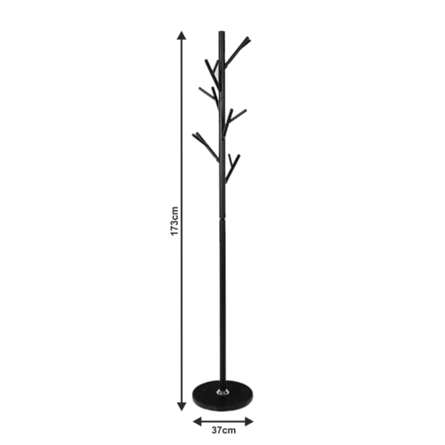 Cuier EFRAN, negru