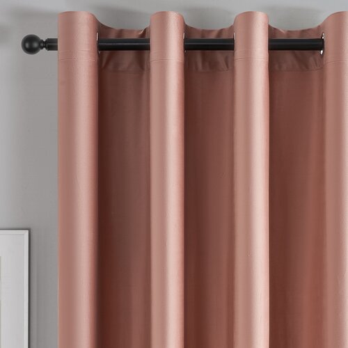 4Home Manila sötétítő függöny rózsaszín, 150 x 250 cm