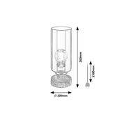 Rabalux 74120 stolná lampa Tanno, dub