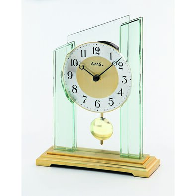 AMS 1167 stolné kyvadlové hodiny, 23 cm
