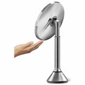 Simplehuman Kosmetické LED zrcátko Sensor Touch DUAL, zvětšení 5x, matná stříbrná