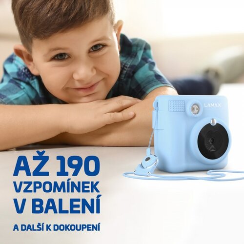 LAMAX InstaKid1 aparat fotograficzny dla dzieci,niebieski