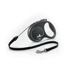 Flexi samonavijalna vodilka Black Design M, 5 m,20 kg