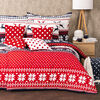 4Home Bombažna posteljnina Blue nordic