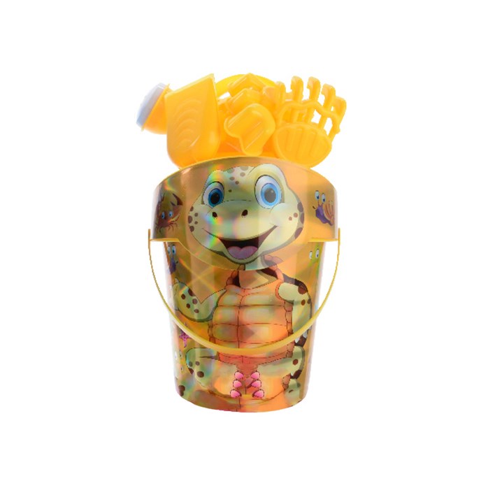 Set na piesok Korytnačka, žltá