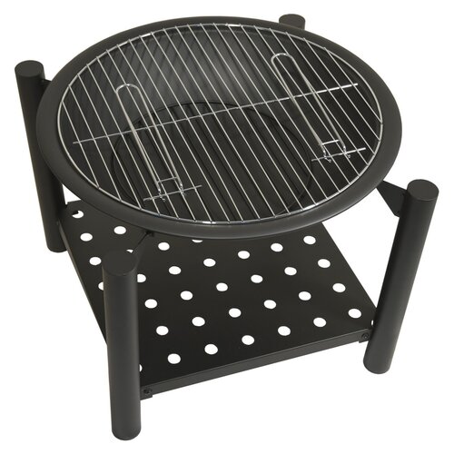 Cattara 13015 Tűzrakóhely grillrácsos Sabatini, 54x 55 x 54 cm