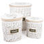 3 darabos fonott kosár készlet Willow 1