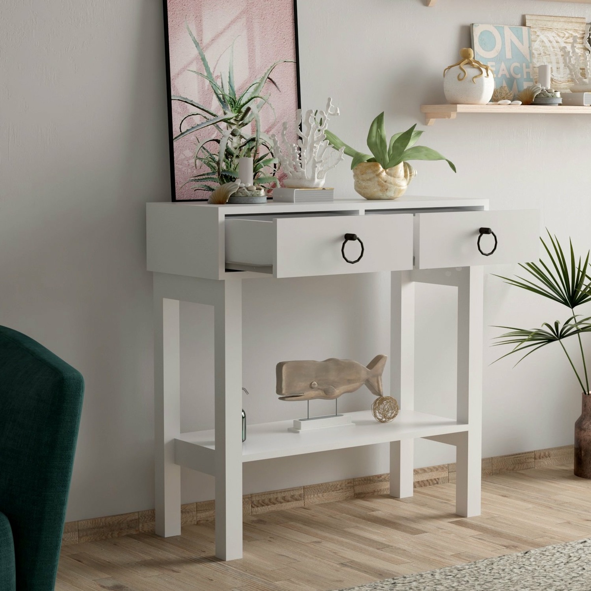Dekorativní stolek Valery White - thumb (3)