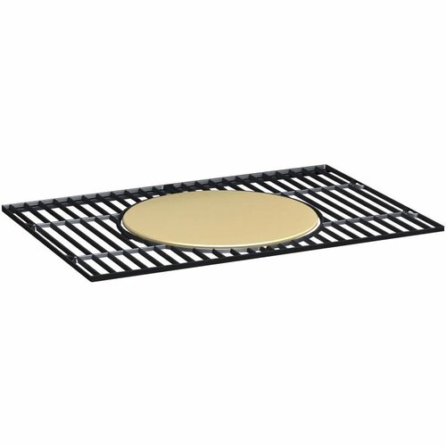 Avenberg Multifunkční BBQ gril Genius + litinový rošt + tál + pizza kámen, 70 x 103 x 105 cm