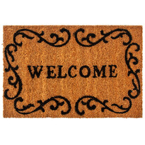 Kokosnussmatte Welcome frame, 40 x 60 cm