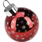 Božični LED okrasek Xmas ball rdeča, premer 15 cm