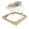 Baby Mix Walker pentru copii cu volan și roți dinsilicon maro deschis, 50 x 44 x 50 cm