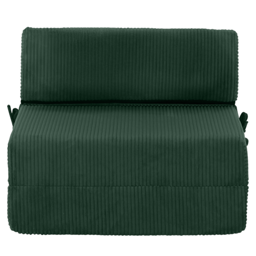 MALEN skladacie kreslo/matrac, zelené