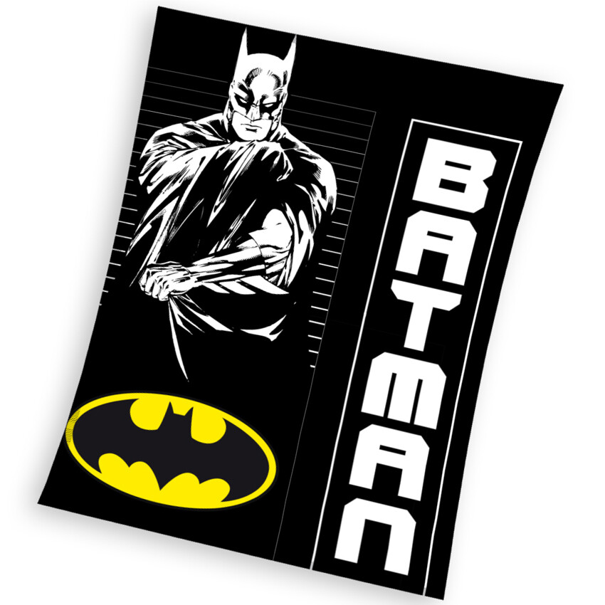 Carbotex Kocyk dziecięcy Batman Strażnik nocy, 130x 170 cm