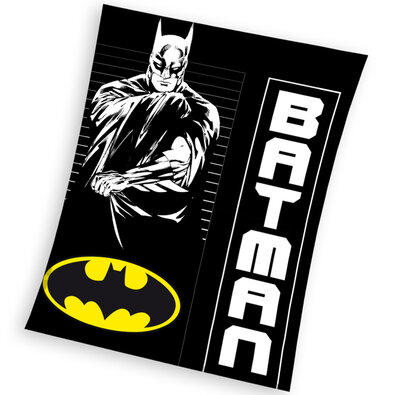 Carbotex Dětská deka Batman Strážce noci, 130 x 170 cm