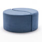 Taburet Alis Pouf albastru