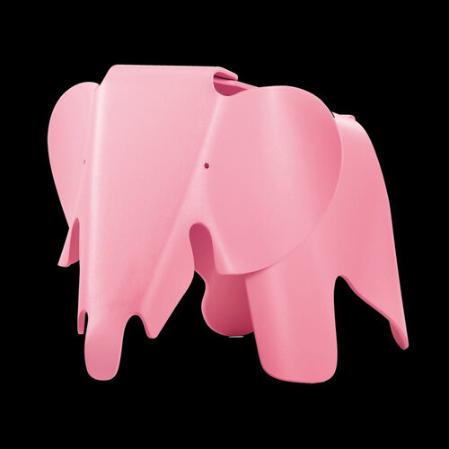 Detská sedačka EEL Eames Elephant, svetlo ružová