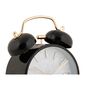 Karlsson 6009BK design ébresztőóra fekete, átmérő12 cm