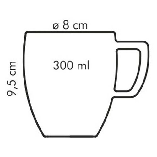 Tescoma Porcelánová hrnek Crema 300 ml